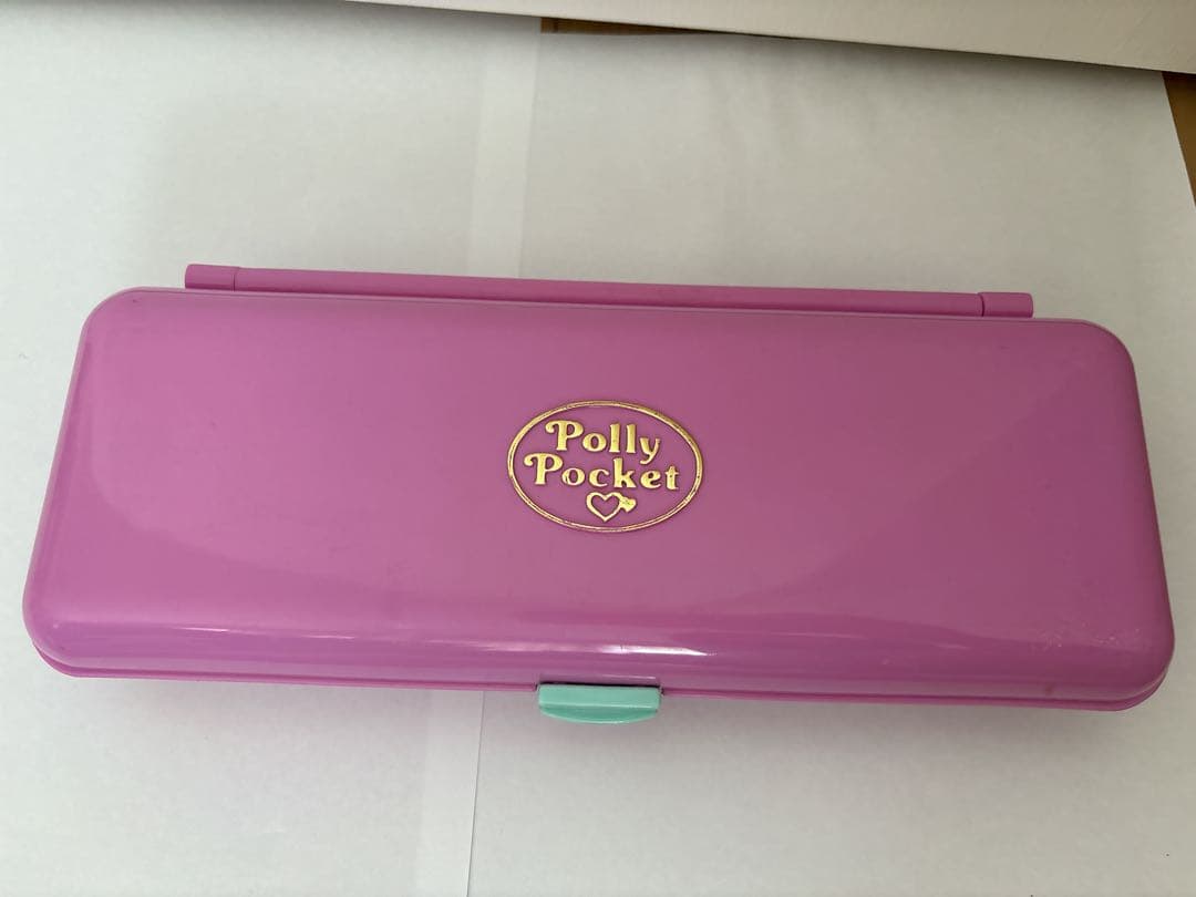 ポーリーポケット ペンケース 筆箱 1990年 レア　ピンク