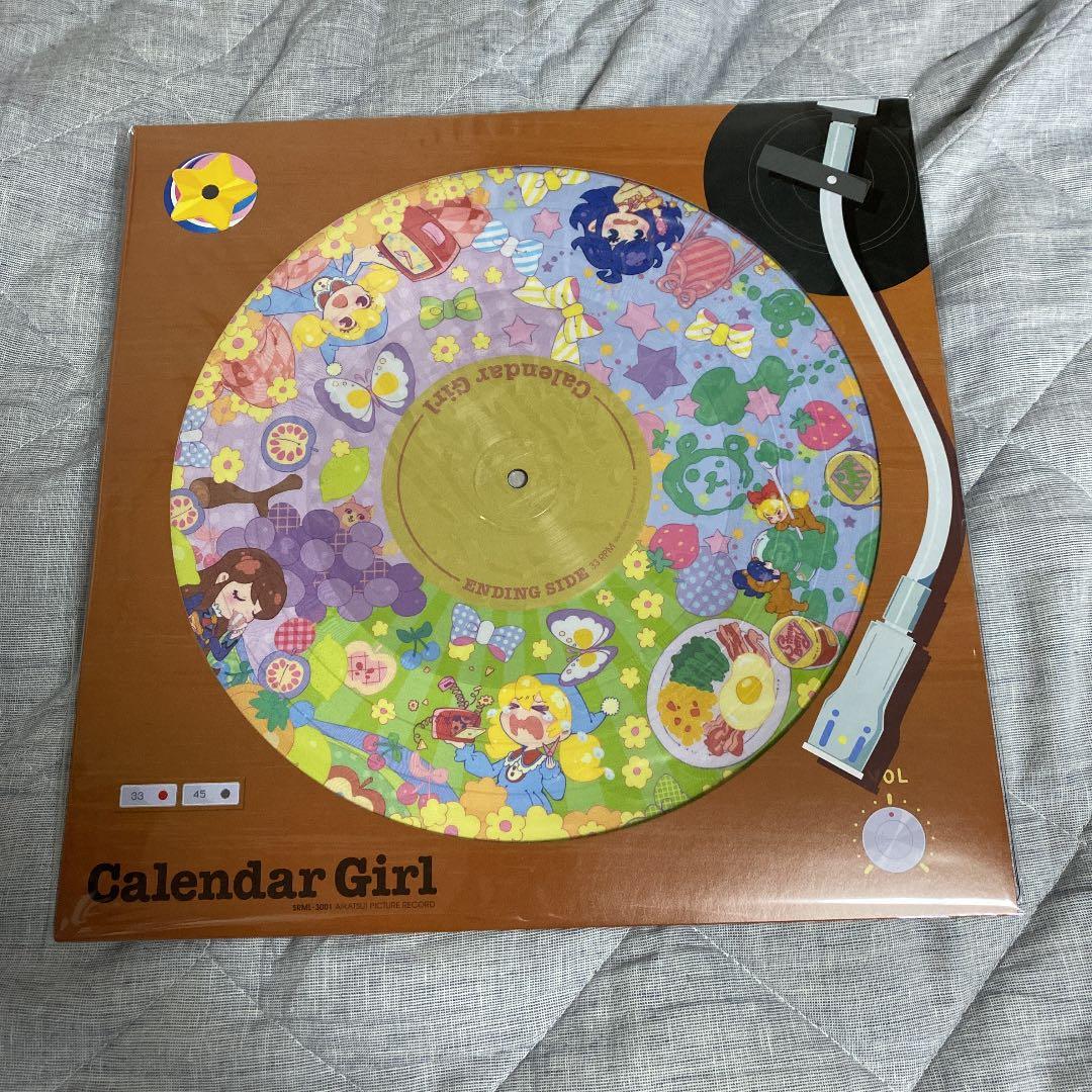 【完全受注生産】カレンダーガール レコード　アイカツ！