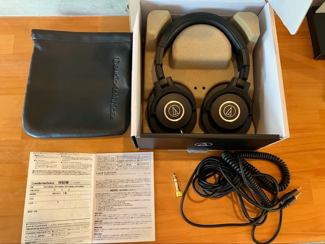 1年保証＆スタンド付 ATH-M40x オーディオテクニカ ヘッドホン