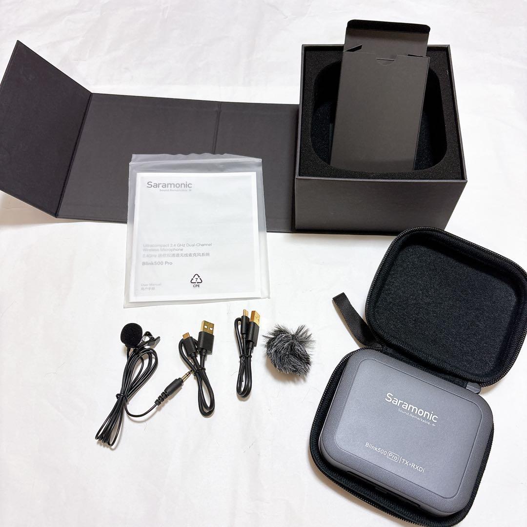 Saramonic Blink500ProB3 ワイヤレスマイクシステム