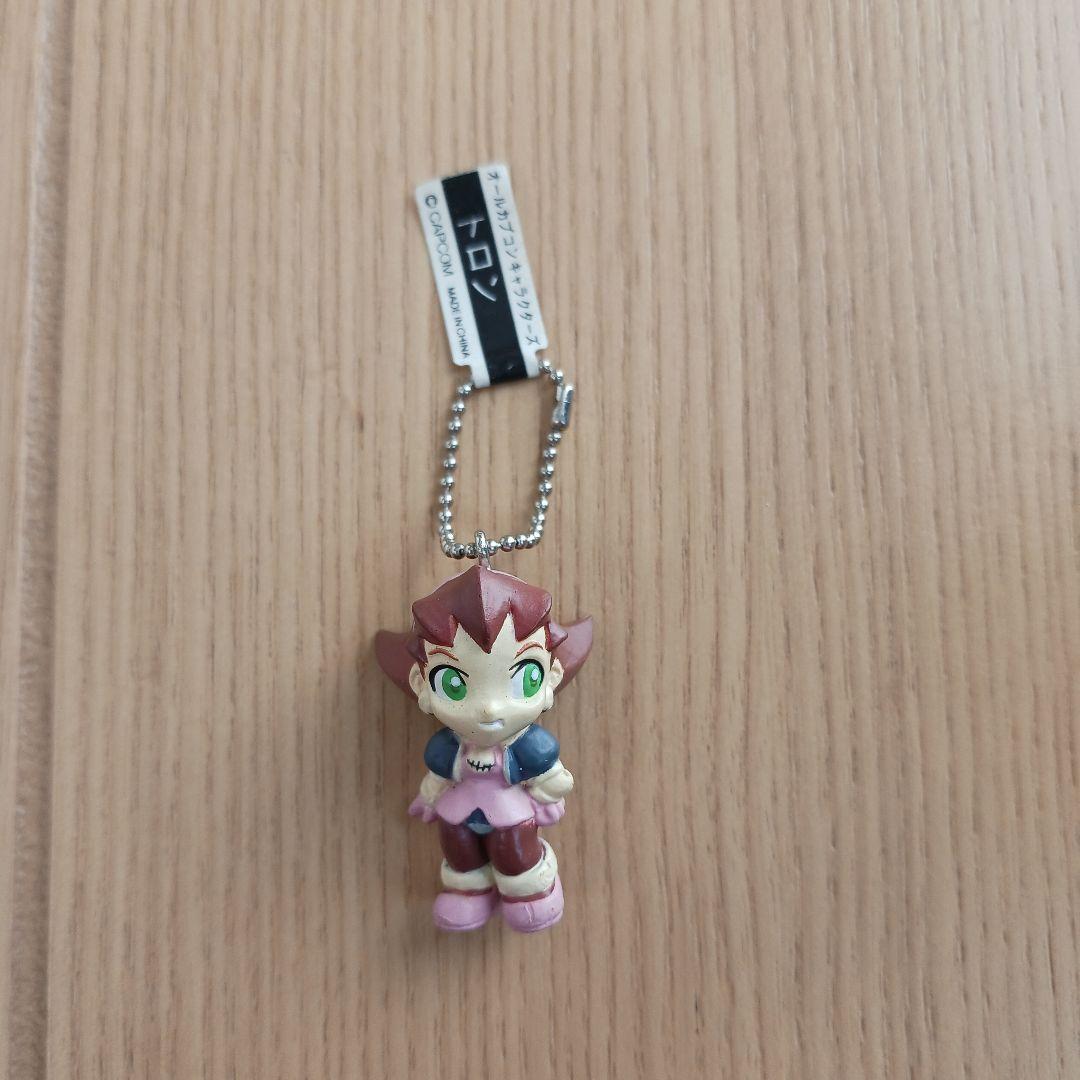 ロックマン トロン ボールチェーンマスコット　オールカプコンキャラクターズ