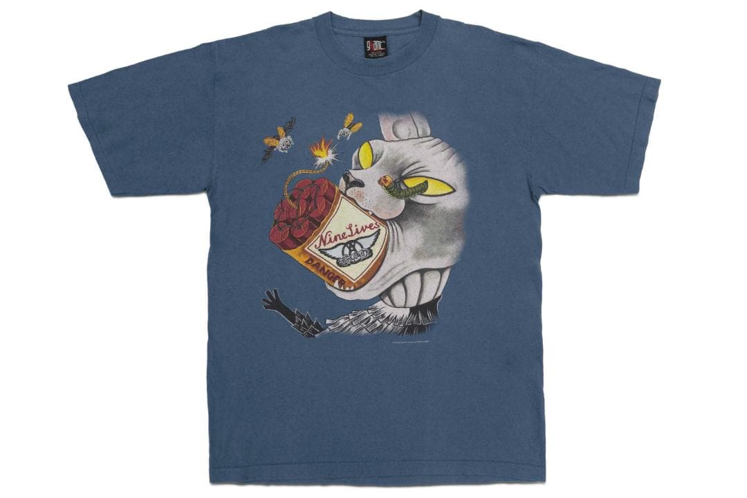 90's Aerosmith 「Nine Lives」ツアー Tシャツ
