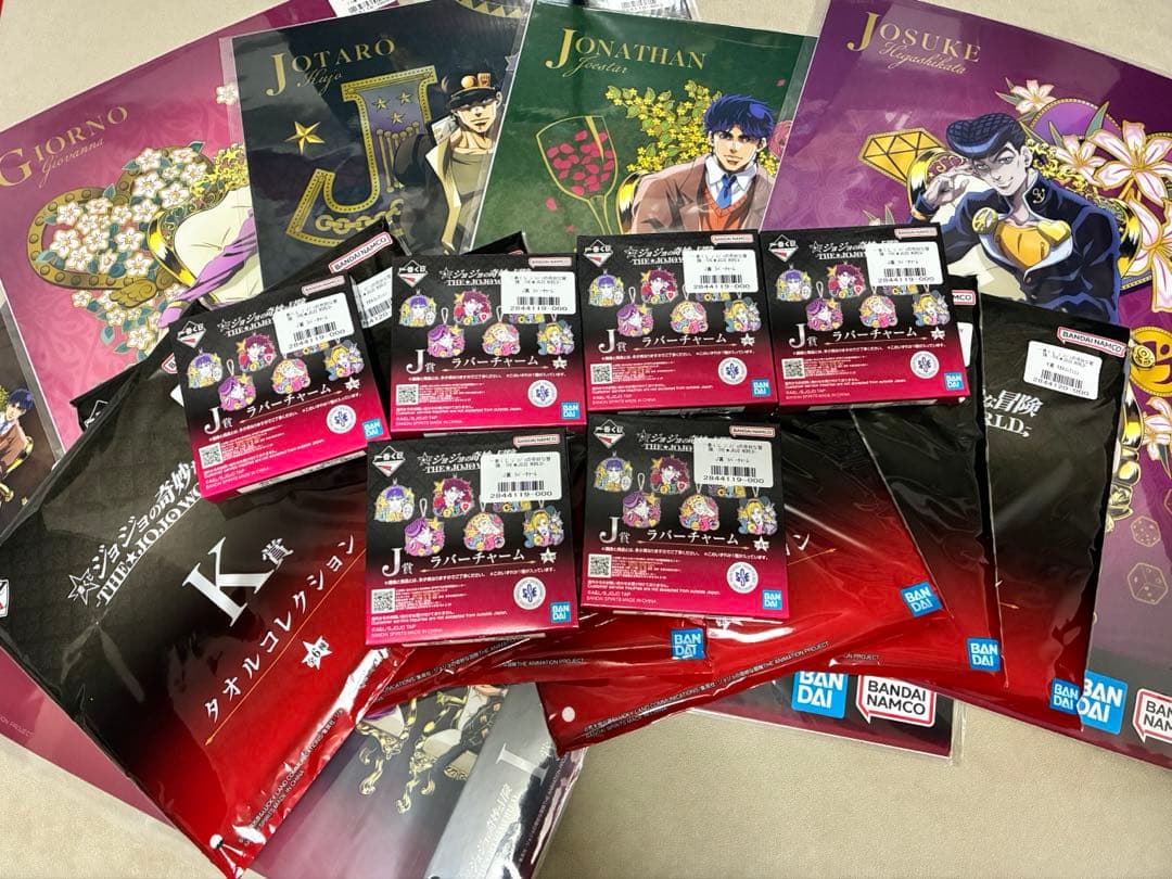 一番くじ ジョジョの奇妙な冒険 JOJO WORLD A賞 C賞 D賞 E賞 他