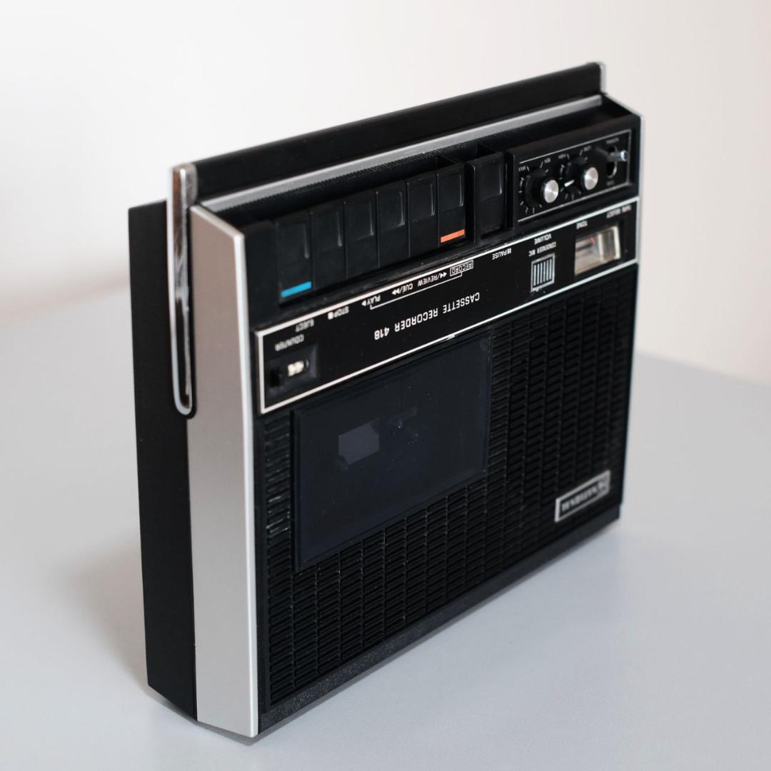 【メンテ済み】ナショナル（National） カセットプレーヤー RQ-418