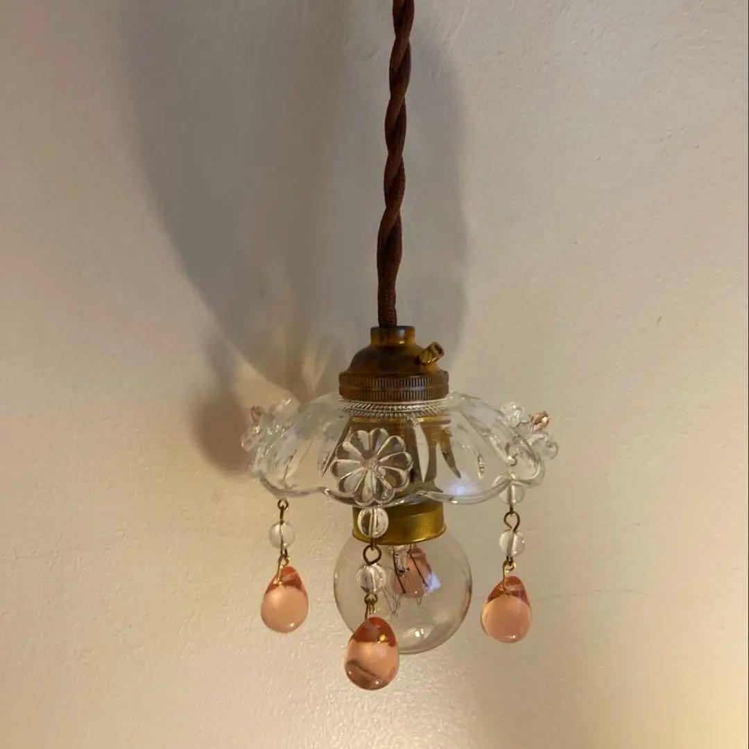 専用　ミニシャンデリア　1930年　フランス　アンティーク　シェード