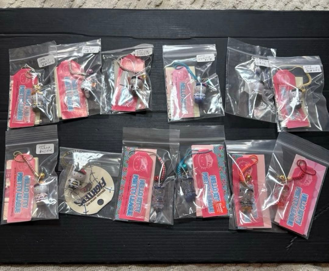 激レア！未使用未開封ハローキティご当地キティ番外編 プリティーリーグまとめて12