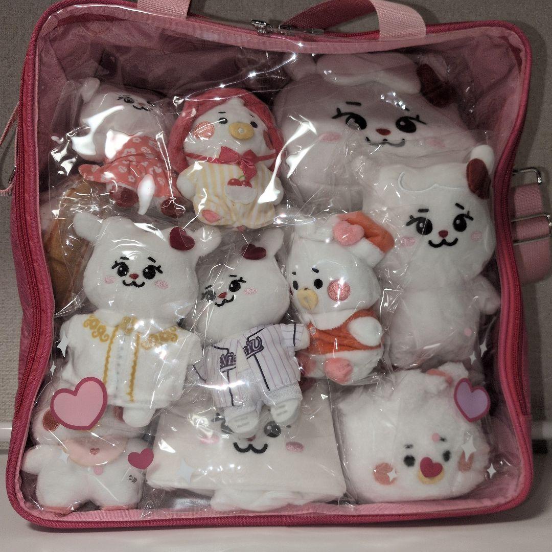 ら*ぶ様 NiziUリマ ぬいぐるみマスコットポーチ計23点