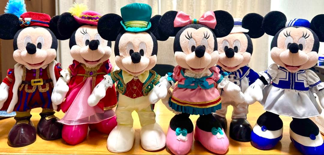 ミッキー ミニー 宿泊者限定　ぬいぐるみ　セット