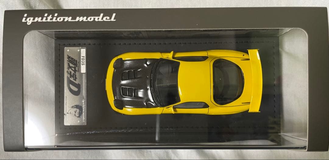 イグニションモデル1/43 RX-7 FD3S 最終戦仕様　高橋啓介フィギュア付