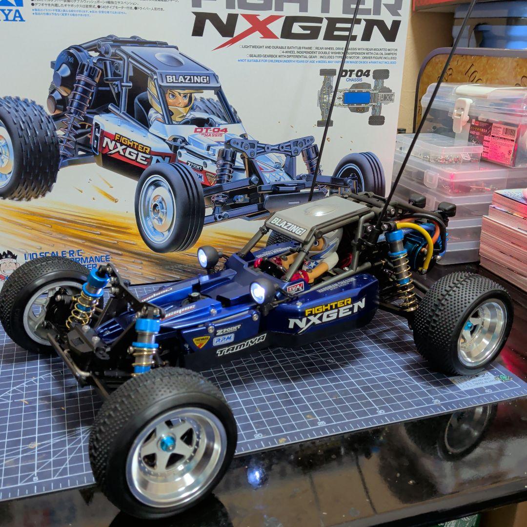 タミヤ DT04 ファイターネクスジェン 匠カスタム ブラシレスセット⑧