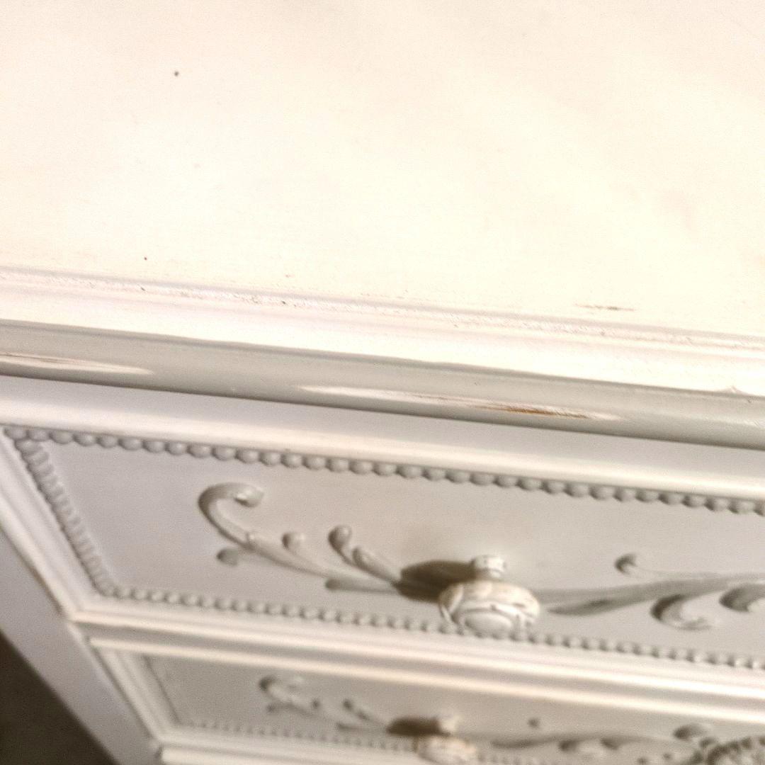 フランスカントリーコーナー/パールシリーズ/フレンチチェスト/シャビー/kino