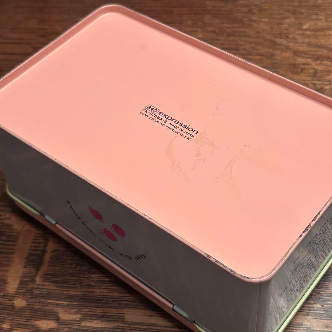 昭和レトロ　缶ケース　うめぼしごはん