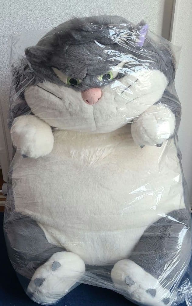 特大 ルシファー クッション ぬいぐるみ シンデレラ