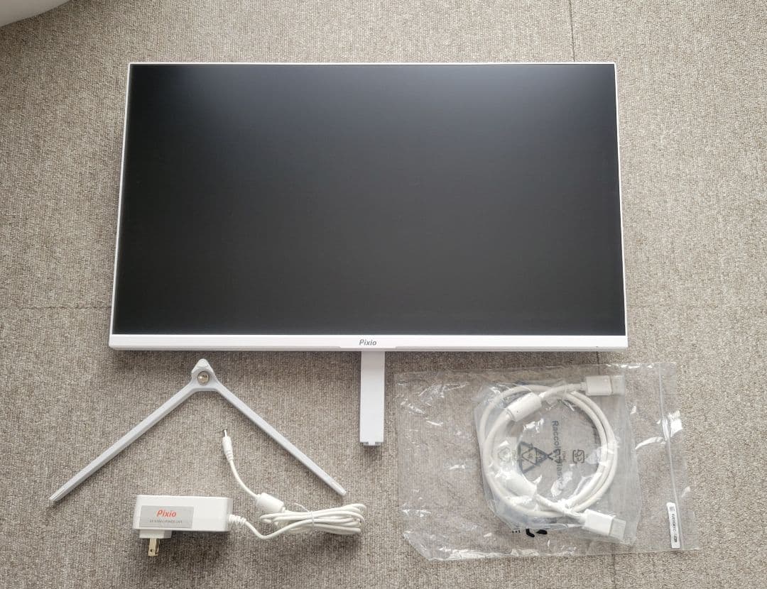 ディスプレイ・モニター本体 Pixio PX248 Prime Plus/White FHD 180Hz