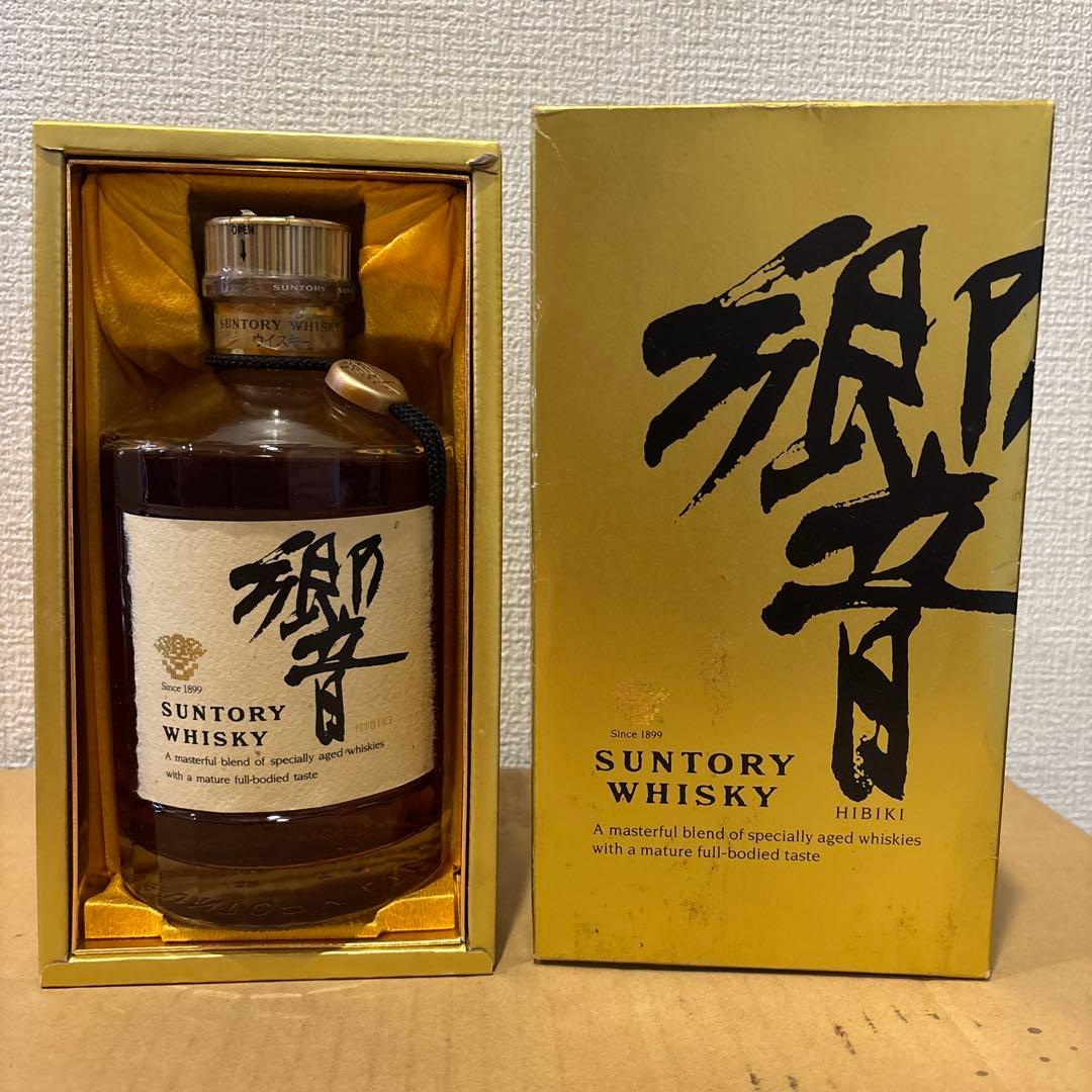 サントリーウイスキー響　裏ゴールドラベル　箱付き　未開封（13）