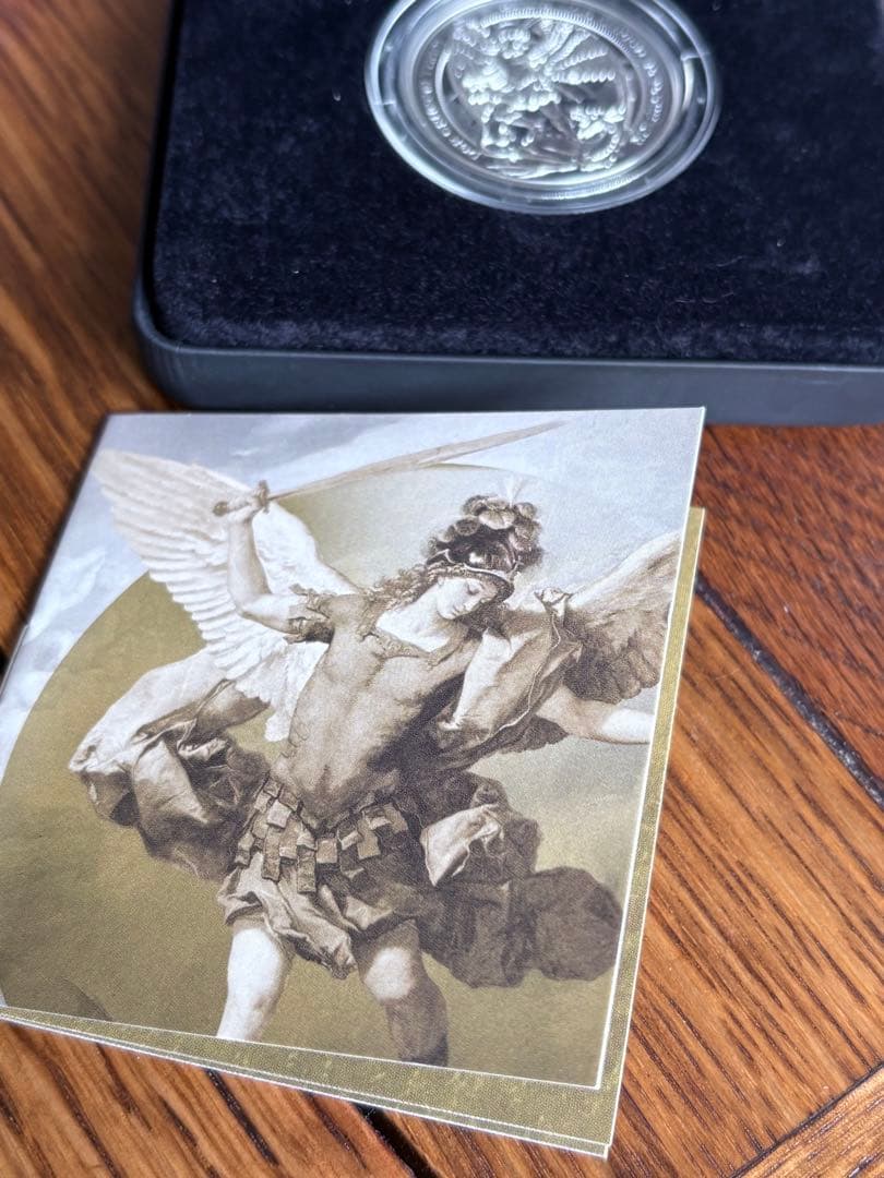 2026イギリス エンジェル（天使とドラゴン） 2ポンド シルバープルーフ