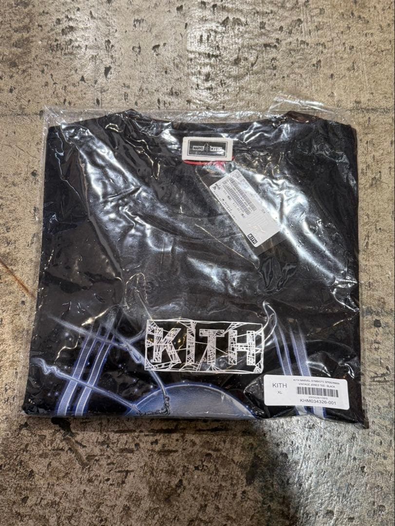 トップス Kith Marvel Symbiote Spiderman Tee XL