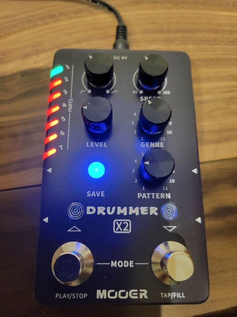 MOOER DRUMMER X2 ギターエフェクター