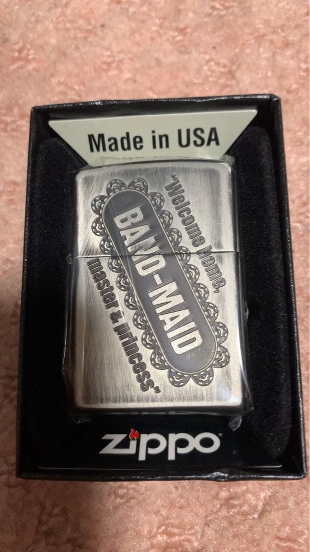 BAND-MAID ロゴ ZIPPO band-maid