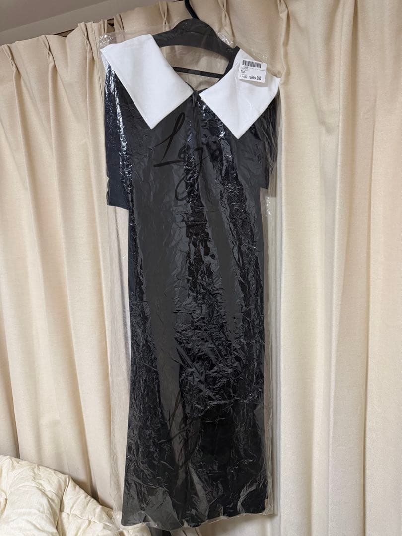 Leja ベロアマーメイドシルエットドレスワンピース