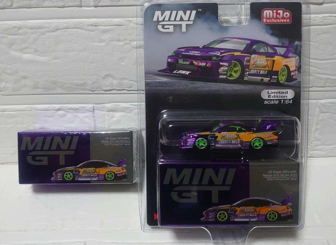 MINI GT №576 LBスーパーシルエット 日産 シルビア S15