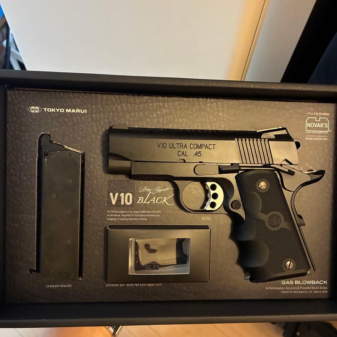 東京マルイ　V10 ウルトラコンパクト　BK