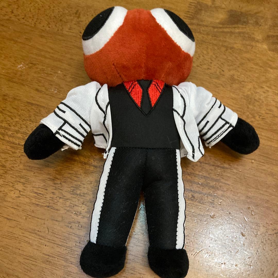 ぬいぐるみ　レインボーフレンズ　タキシード　宇宙人　目玉でかい