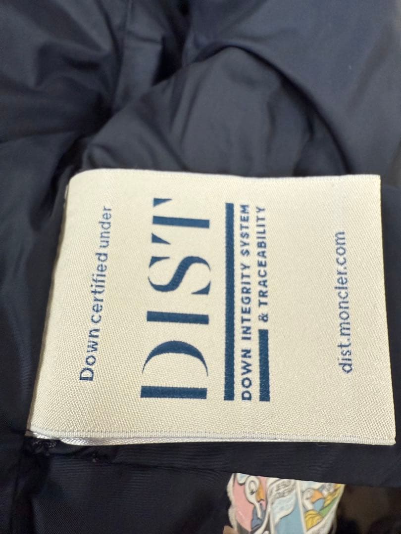 MONCLER ネイビーダウンジャケット80 ベビー　キッズ