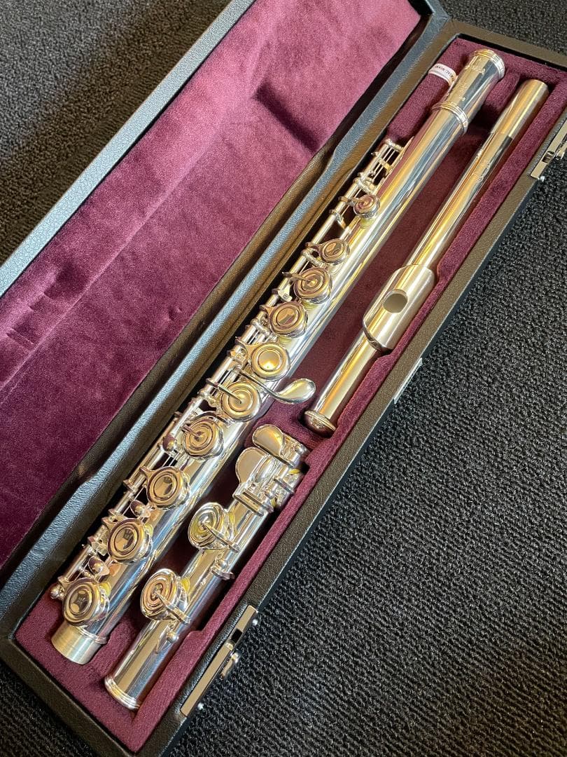 フルート　ヤマハ　YFL-412　極美品　頭部＆管：銀　FLUTE YAMAHA