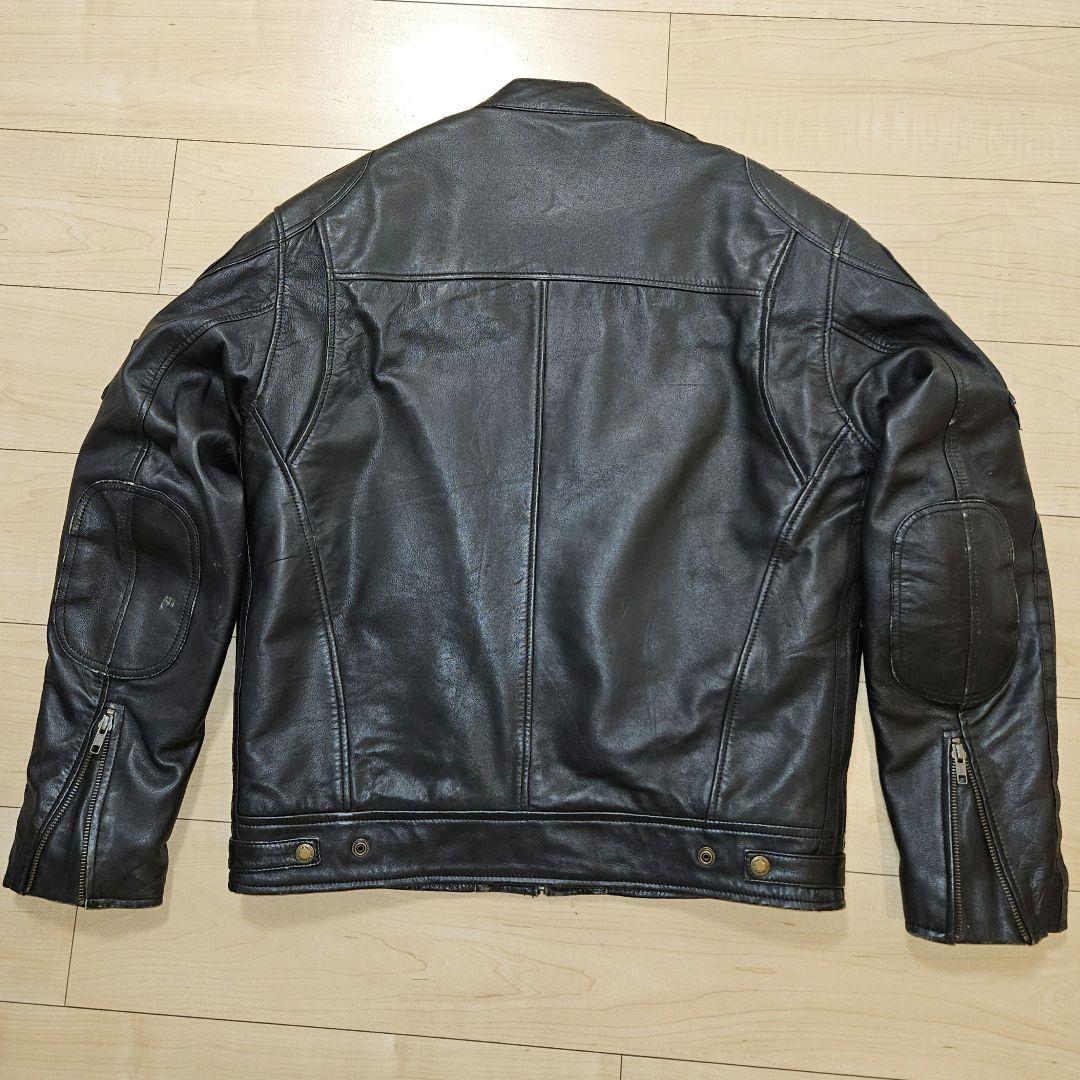 DEGNER デグナー シープレザージャケット ブラック サイズL