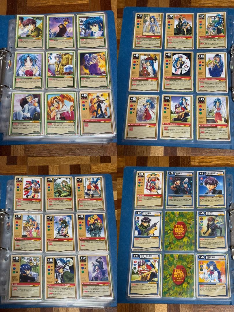 フルメタル・パニック　カードミッション　495枚まとめ売り+おまけ1枚