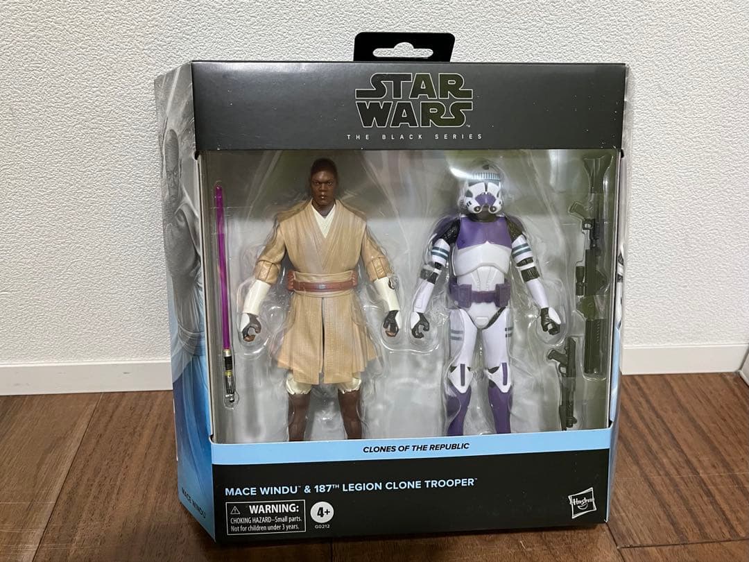 未開封スターウォーズブラックシリーズ　メイスウィンドゥ　187 クローントルーパ