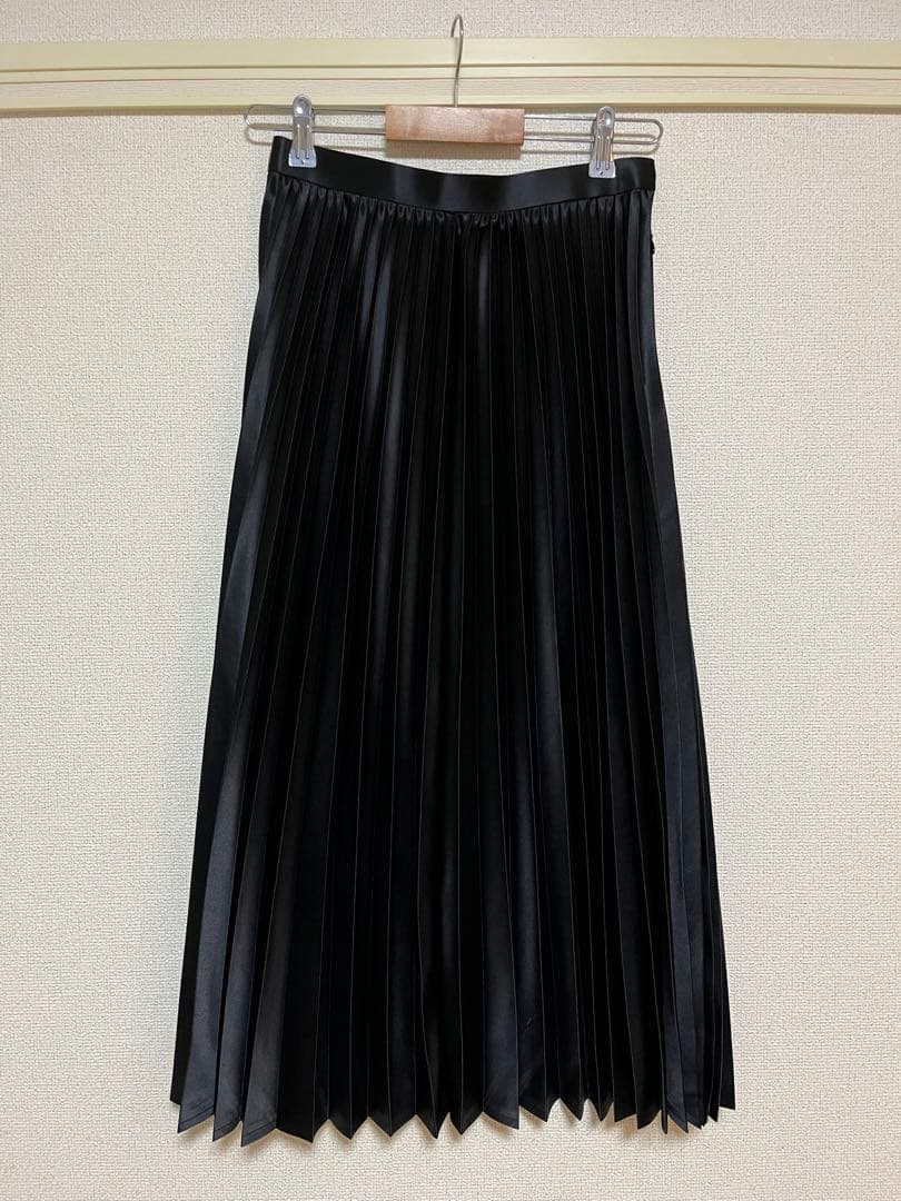 【美品】JUNYA WATANABE プリーツスカート ブラック