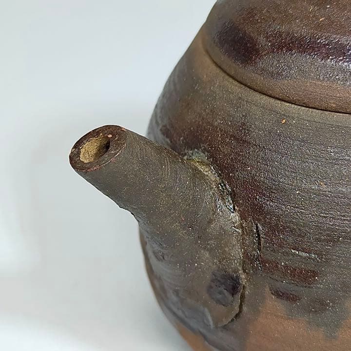 片岡ニ光　常滑焼　急須　茶道器　年代物