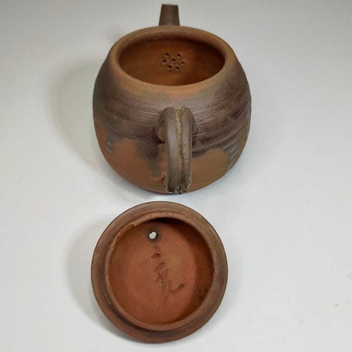 片岡ニ光　常滑焼　急須　茶道器　年代物