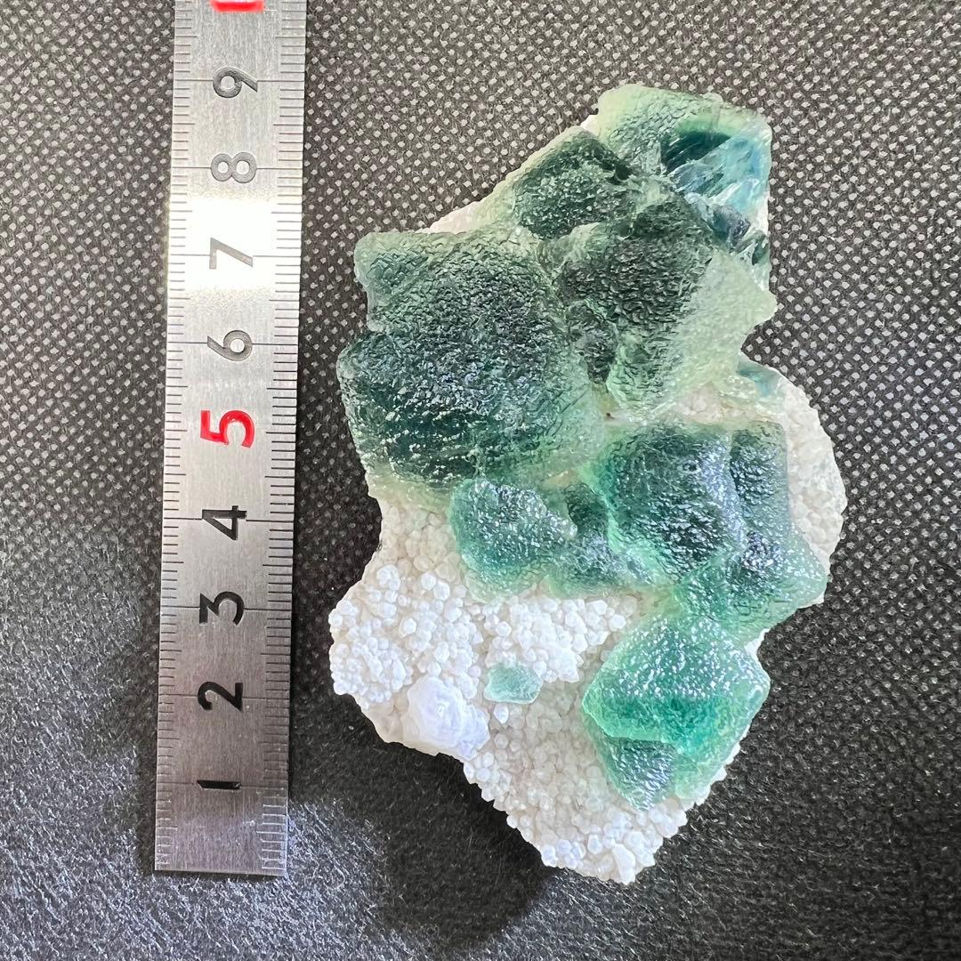 ヤオガンシャン産　ブルーグリーンシュガーフローライト