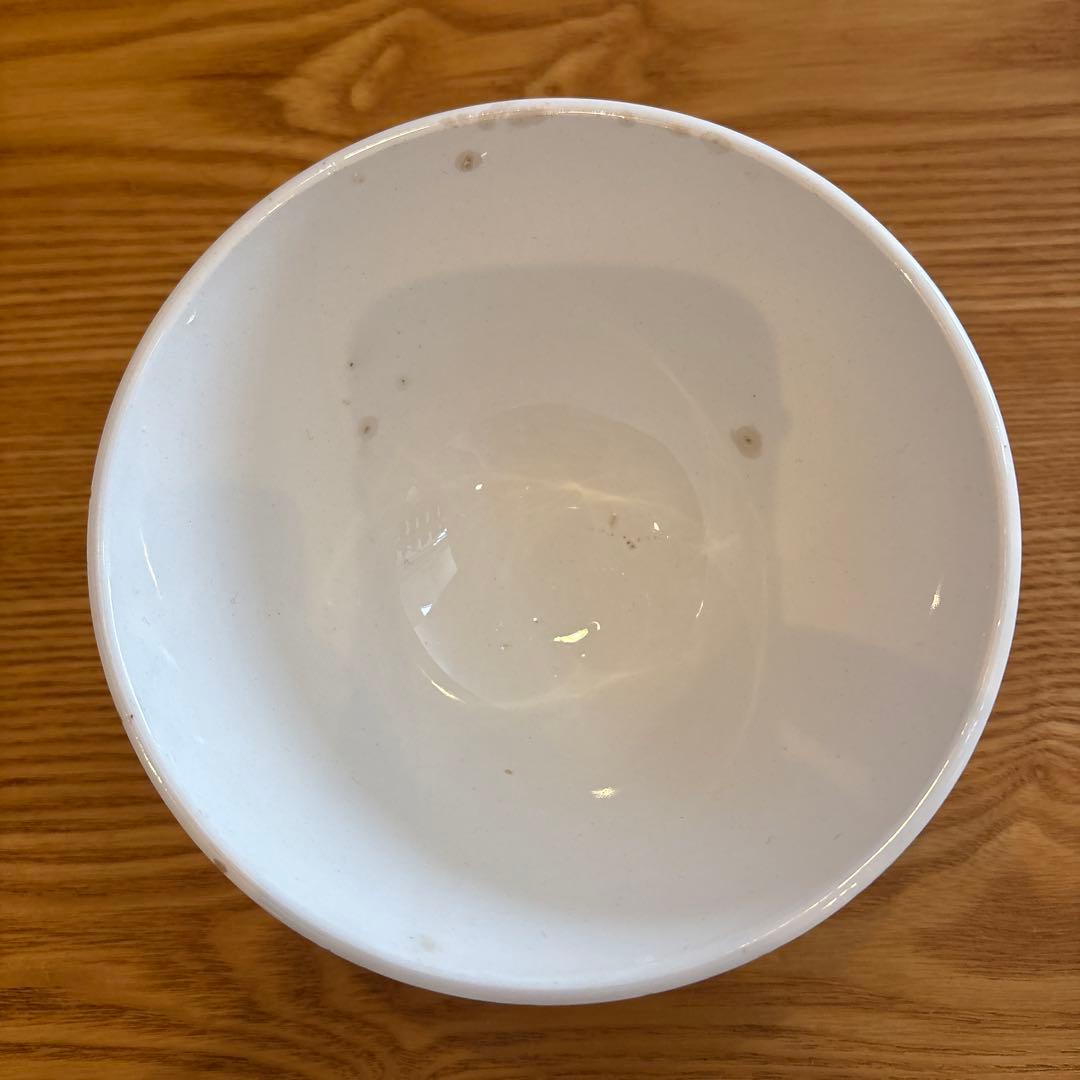 ディゴワンDigoin フランスアンティーク/カフェオレボール 赤 ローズ