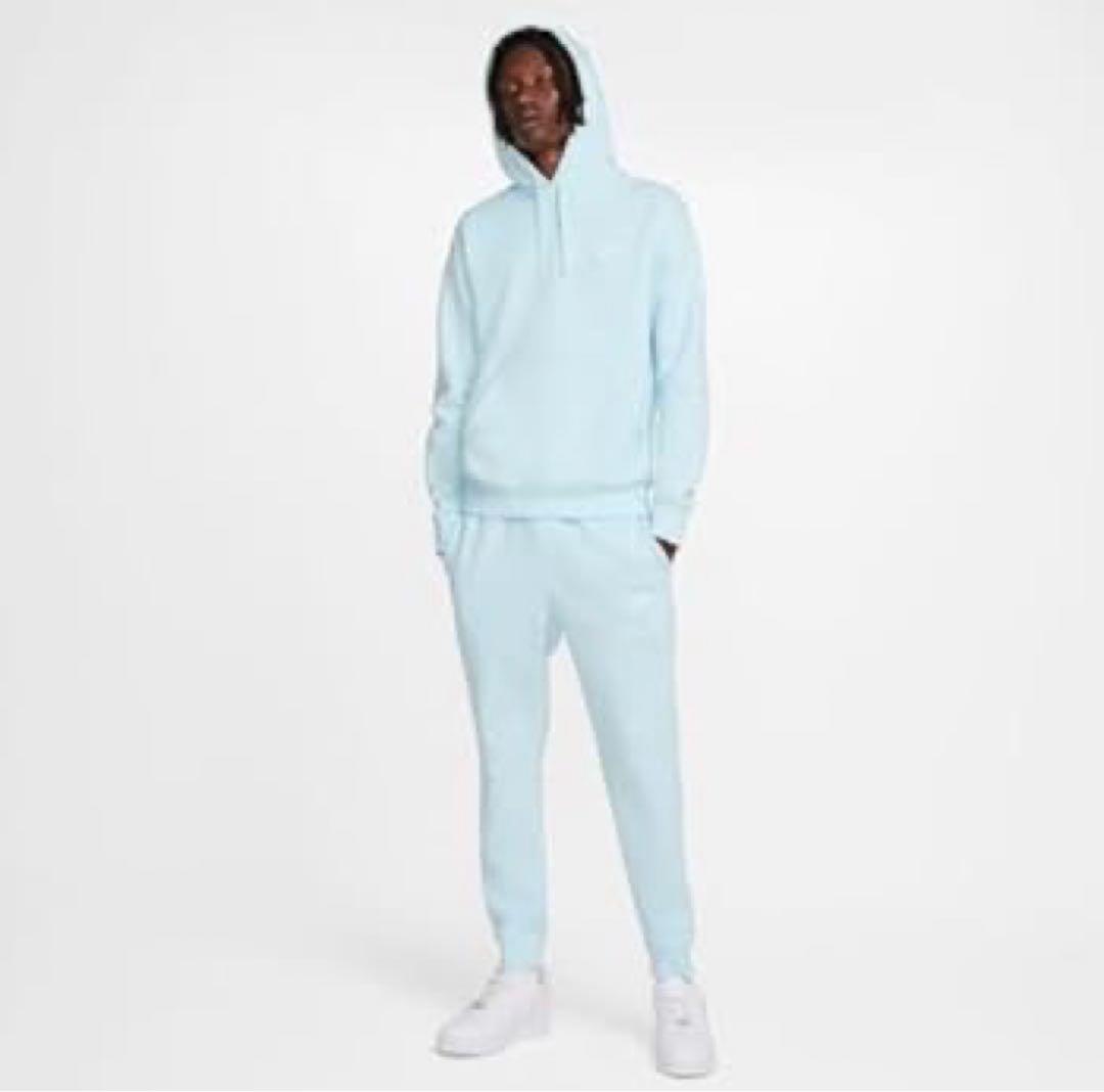NIKE 水色セットアップ　パーカー　完売品　希少
