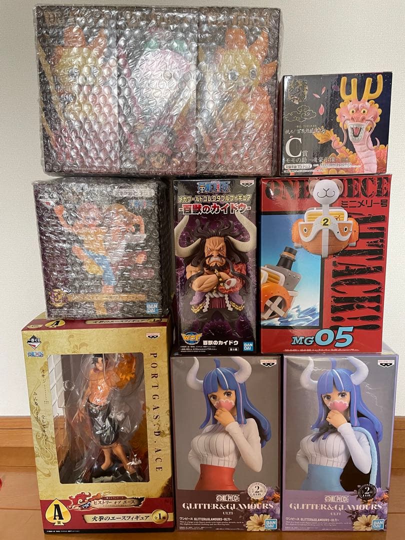 ワンピース　フィギュア　一番くじ　フィルムレッド　ウルティ　エース　カイドウ