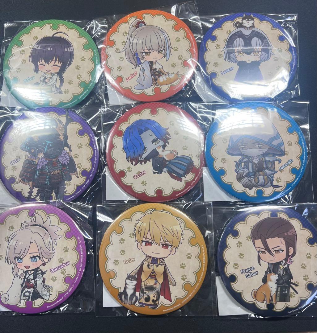 Fate/Samurai Remnant オンラインくじ BIG缶バッジ