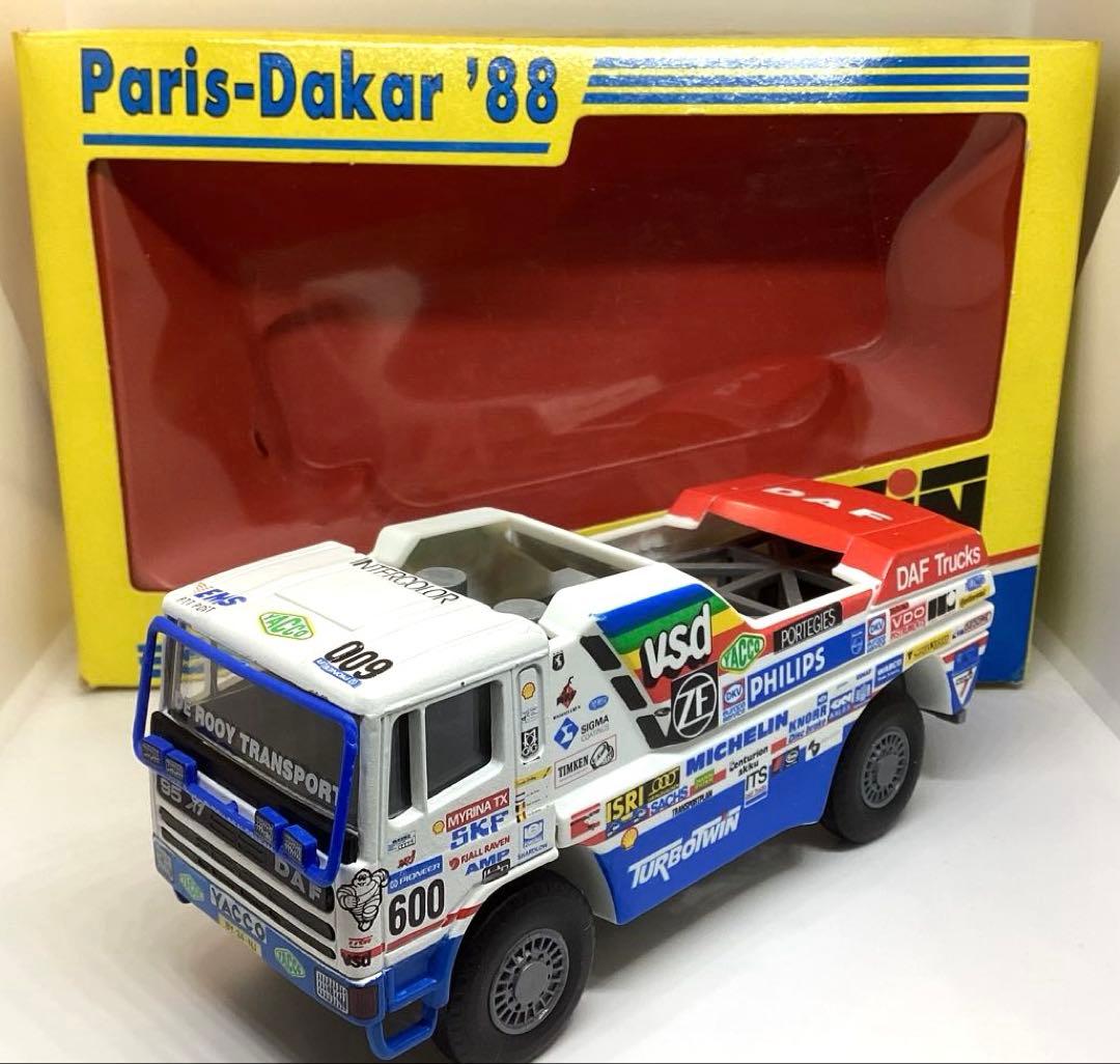 DAF Trucks ターボツイントラックパリダカ '88 ミニカー国内未導入品