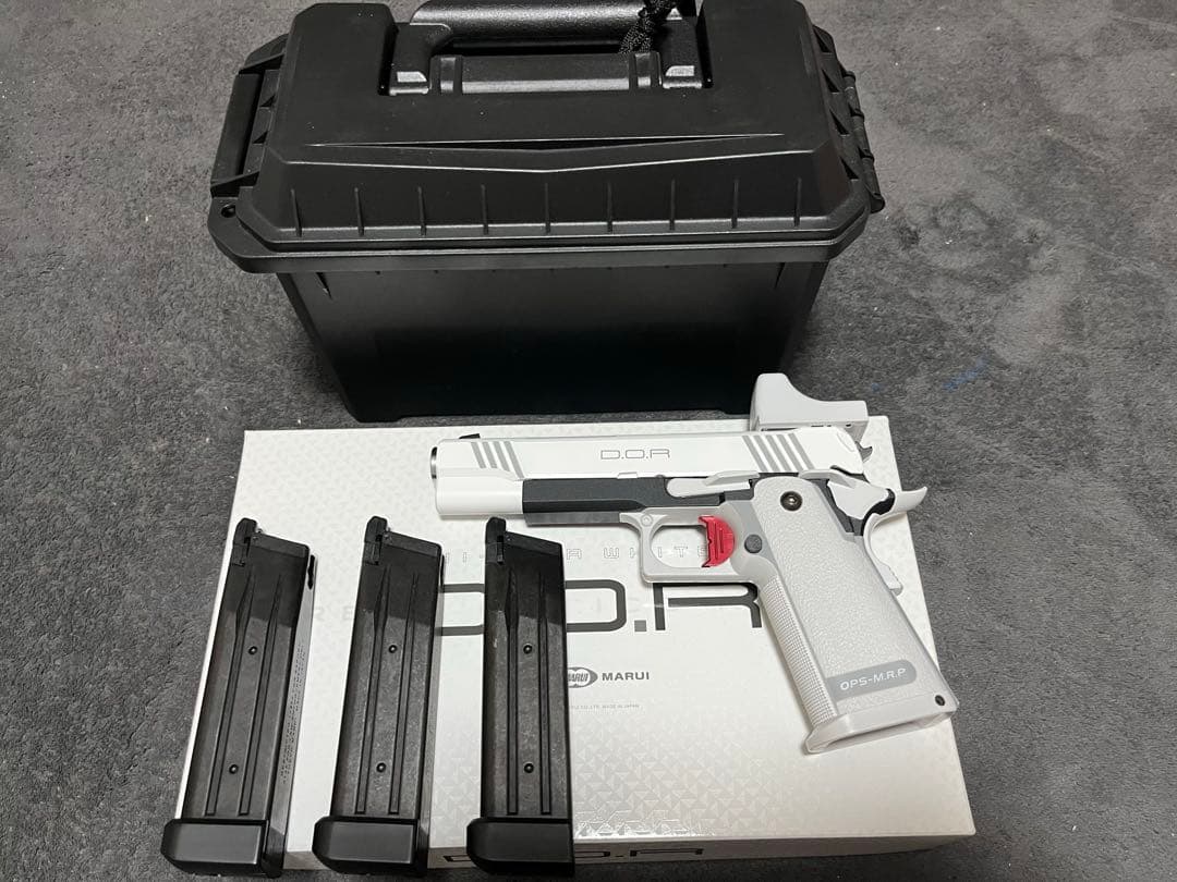 東京マルイ ガスガン Hi-CAPA WHITE D.O.R