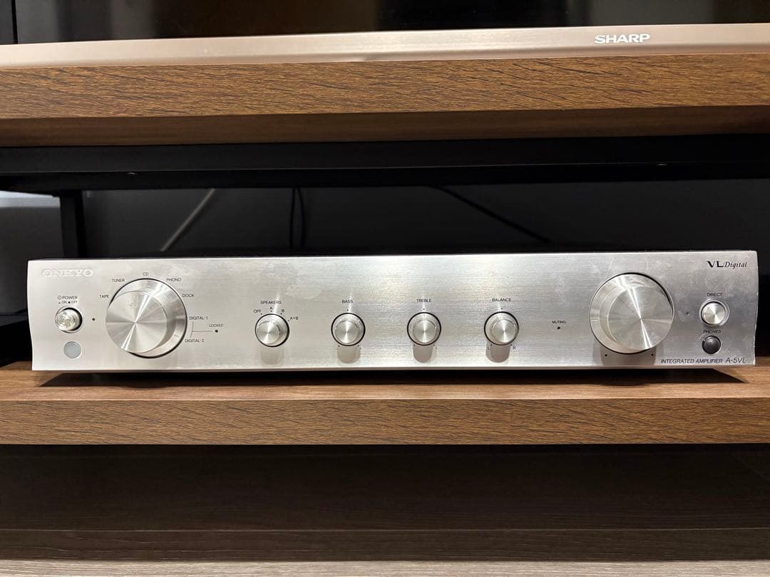 ONKYO A-5VL プリメインアンプ 簡易リモコン付き