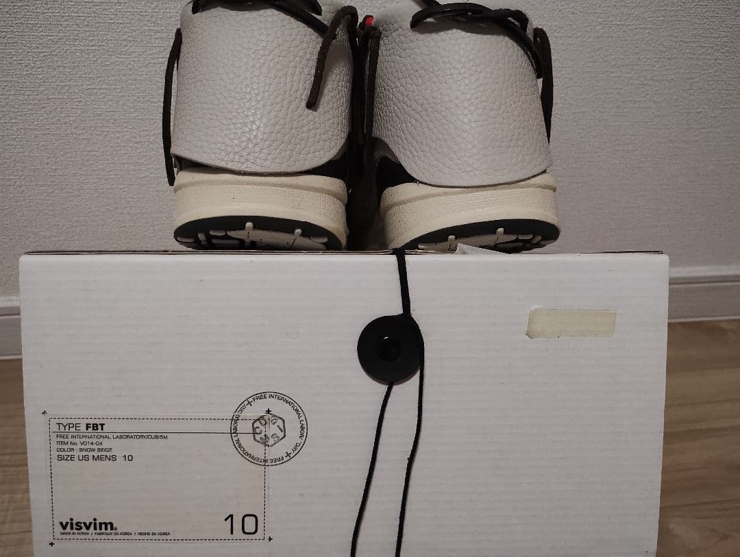 [未使用] VISVIM FBT  BEIGE US10 28cm
