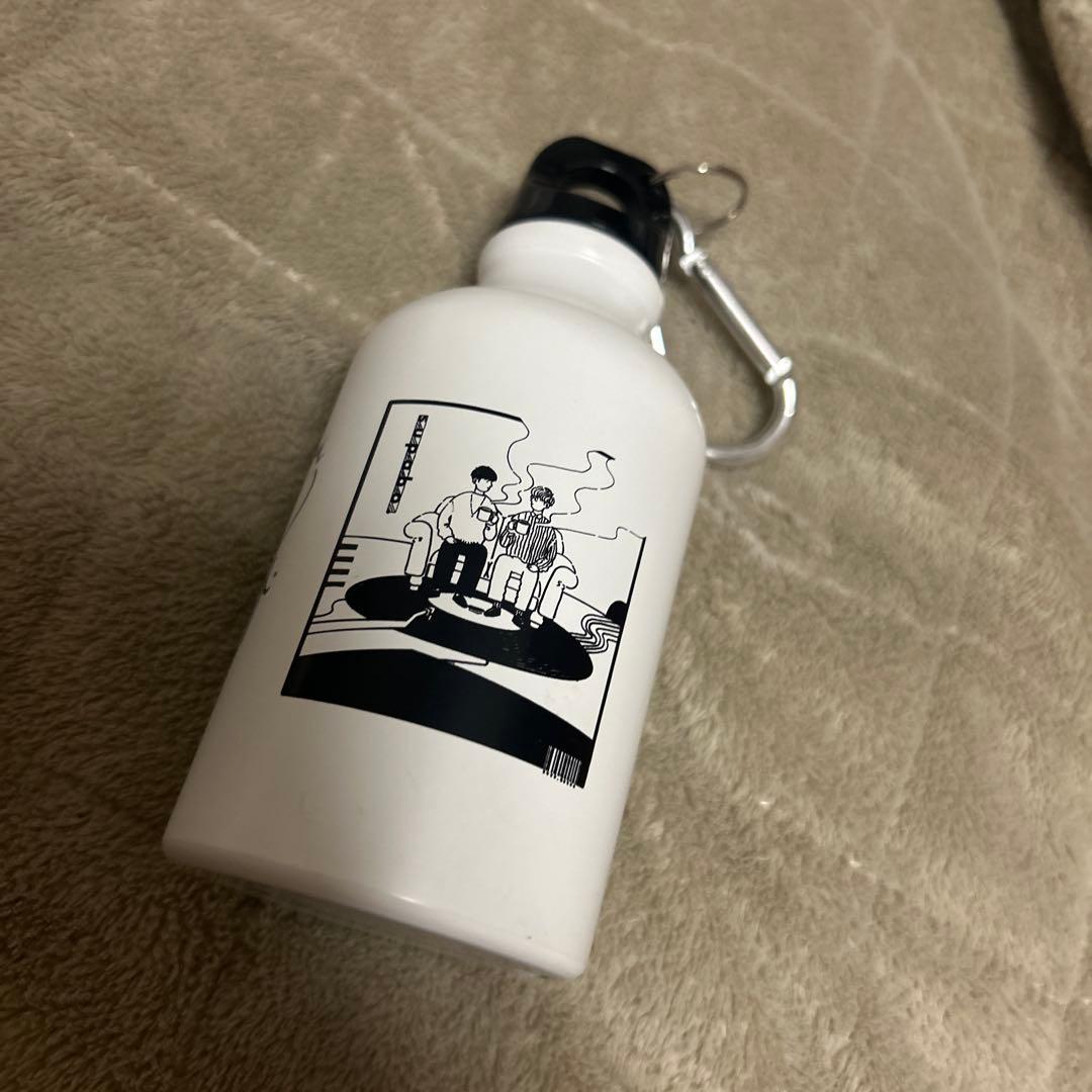 supabo. サイン付きイラスト付きサインボトル
