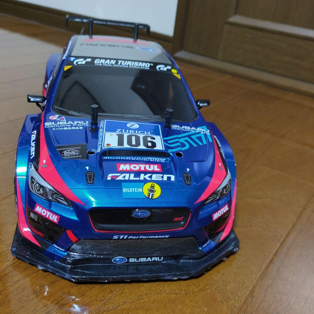 タミヤ　ラジコン用ボディ　SUBARU WRX STI NBR チャレンジ