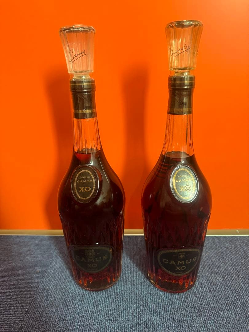 1671 【古酒未開栓】CAMUS XO カミュ　コニャック　2客　700ml