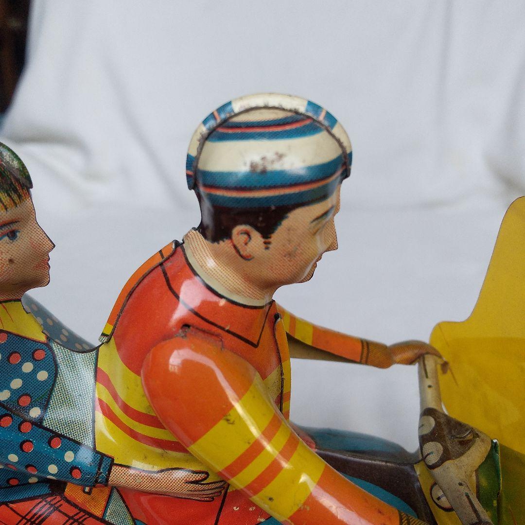 独製 スクーター ブリキ バイク オートバイ レトロ ビンテージ 古い