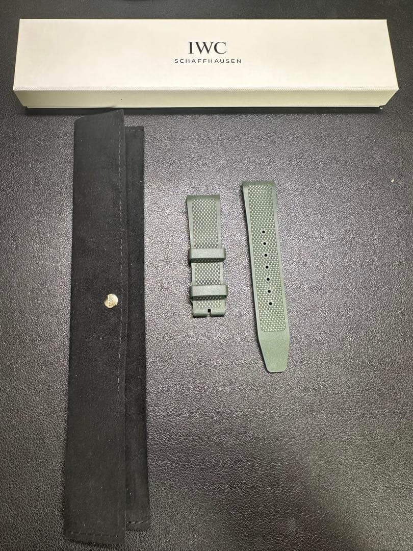 IWC 純正　ラバーベルト　20㎜