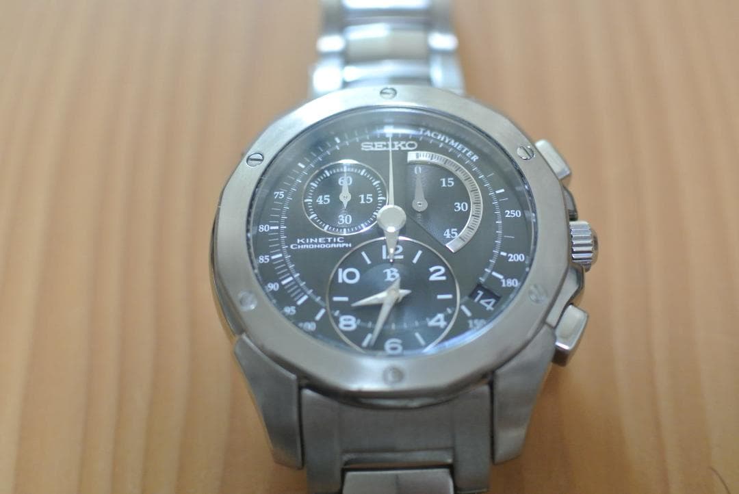 二次電池交換済 7L22 セイコー ブライツ キネティック SAGE001